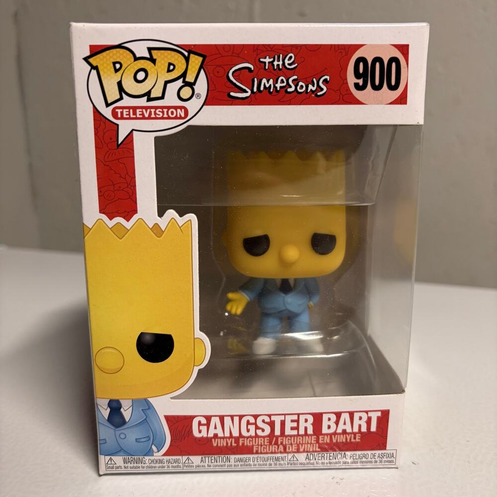 Funko Pop! Television: The Simpsons #900 Gangster Bart